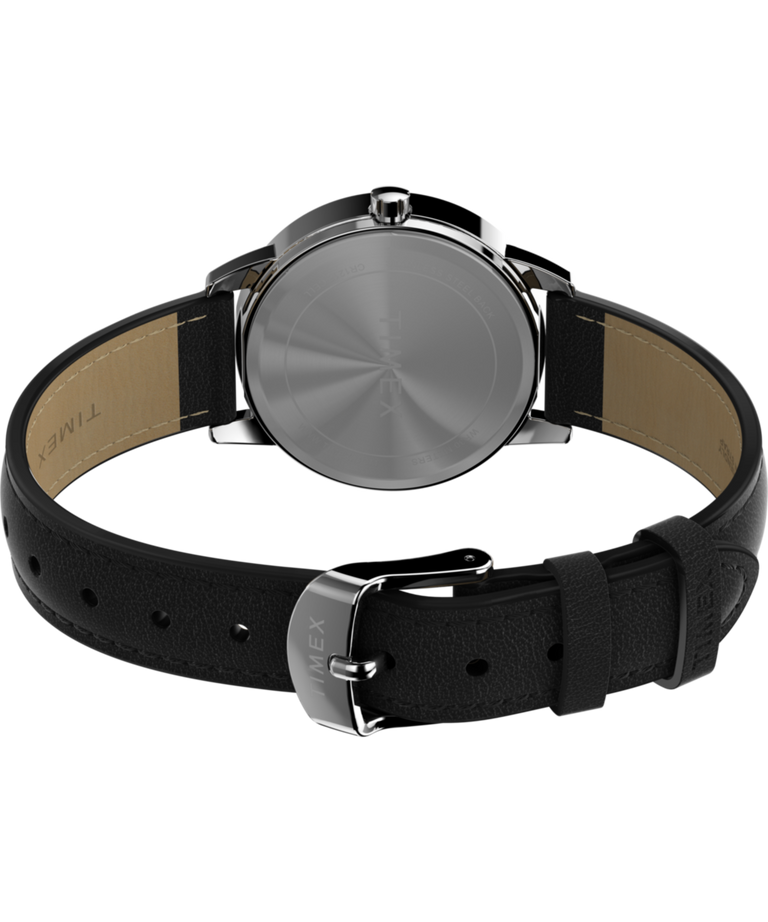 TW2W32500 Easy Reader 30mm Eco-Friendly Sustainable Strap Watch Caseback with Attachment Image