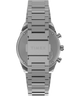 TW2W33700 Q Timex Falcon Eye Chronograph 40mm Stainless Steel Bracelet Watch Strap Image