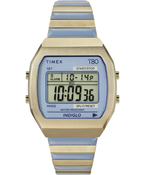 Timex 80 36mm Stainless Steel Expansion Band Watch - TW2W40800