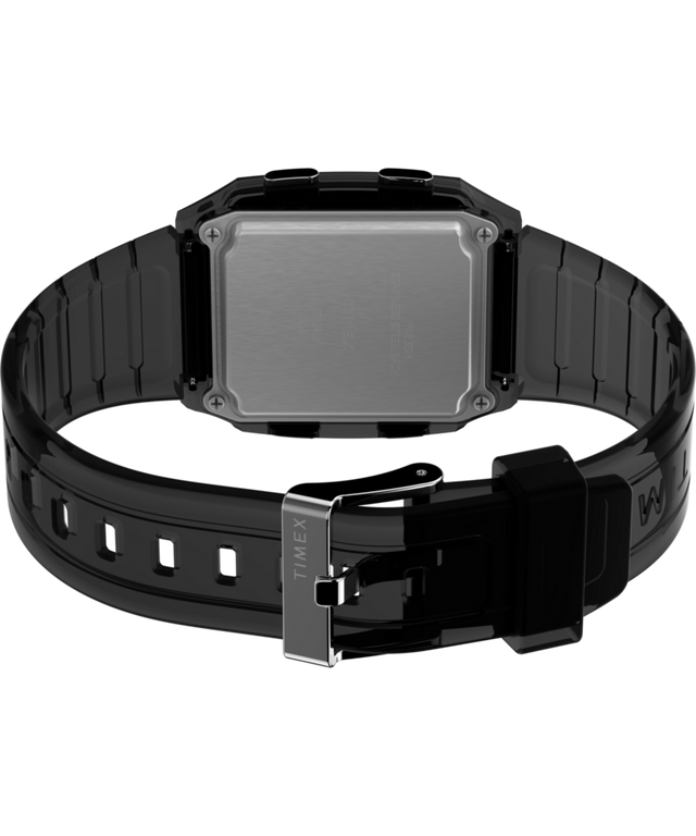 TW2W45000 Q Timex LCA 35mm Resin Strap Watch Caseback with Attachment Image