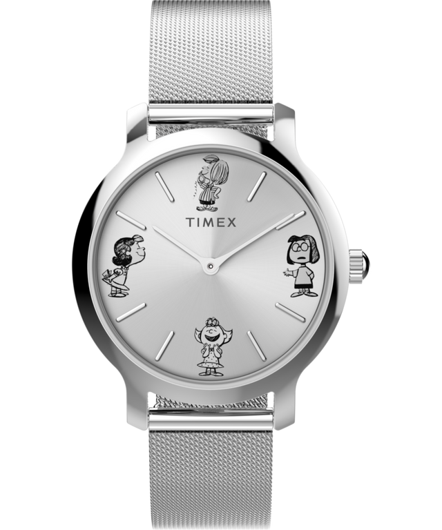 Transcend x Peanuts Sketch 31mm Stainless Steel Mesh Band Watch