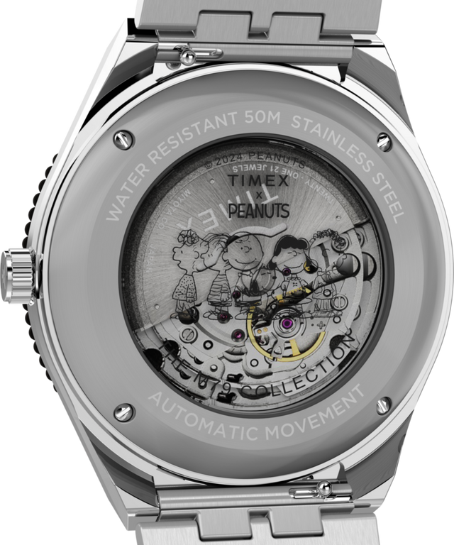 Peanuts® x Timex M79 Automatic 40mm Stainless Steel Bracelet Watch Peanuts® x Timex M79 Automatic 40mm Stainless Steel Bracelet Watch