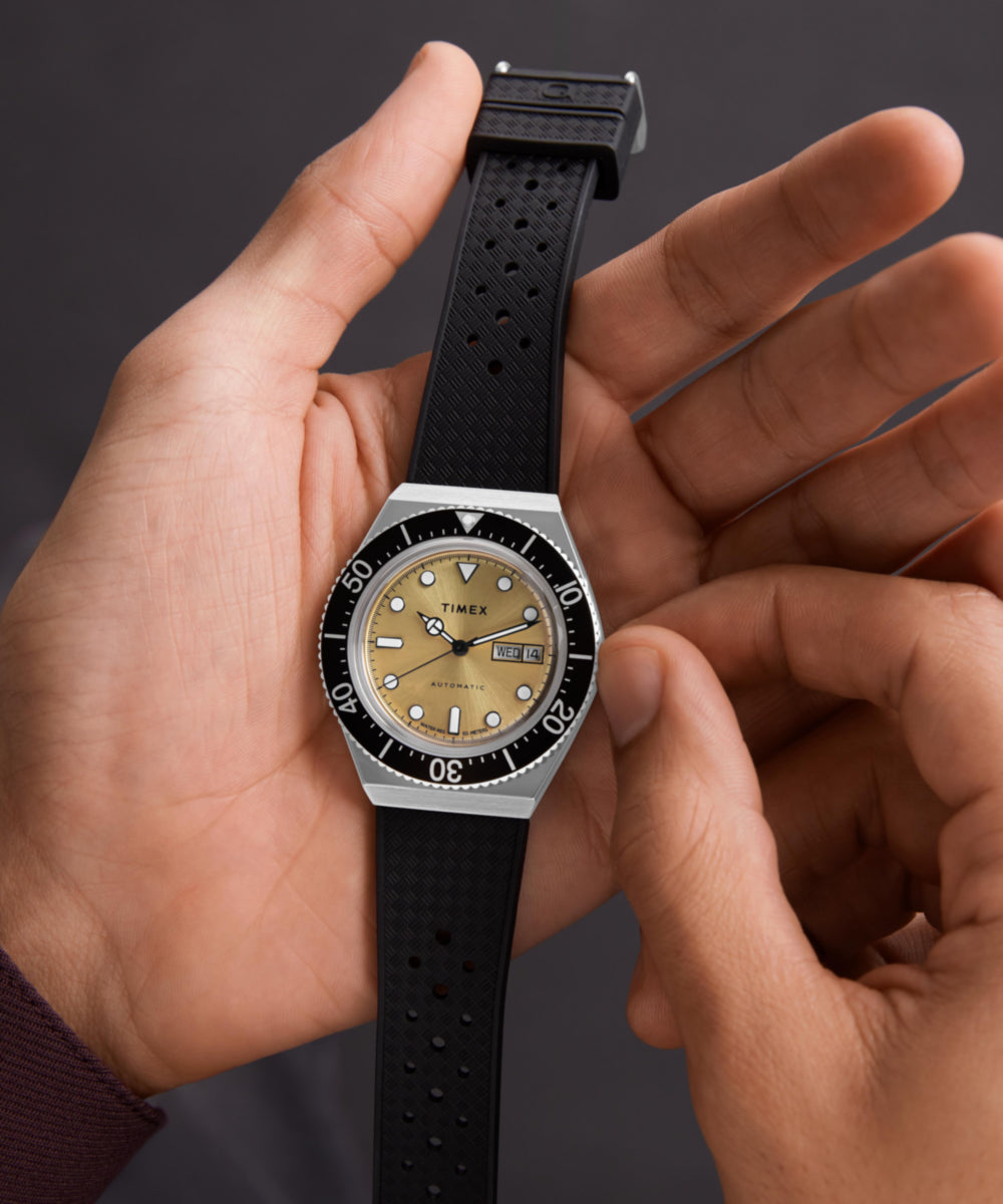 タイメックス M79 Automatic 自動巻TW2W47600 使用頻度少 M79 Automatic 40mm Synthetic Rubber Strap Watch - TW2W47600 | Timex EU