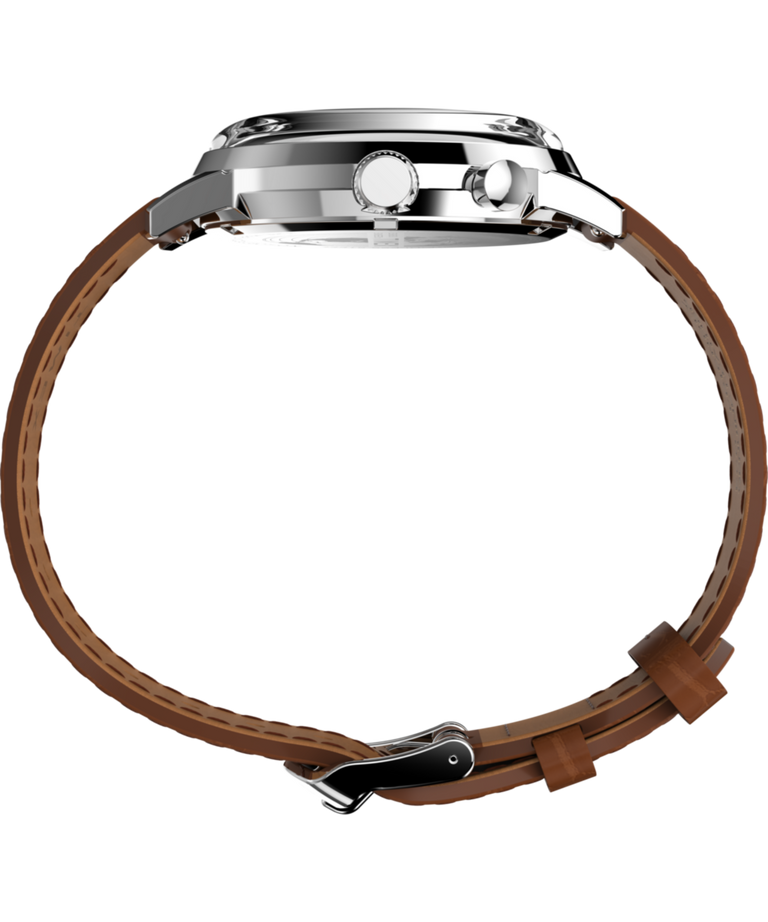 TW2W51000 Marlin® Moon Phase 40mm Leather Strap Watch Profile Image