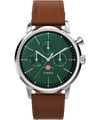 TW2W51000 Marlin® Moon Phase 40mm Leather Strap Watch Primary Image