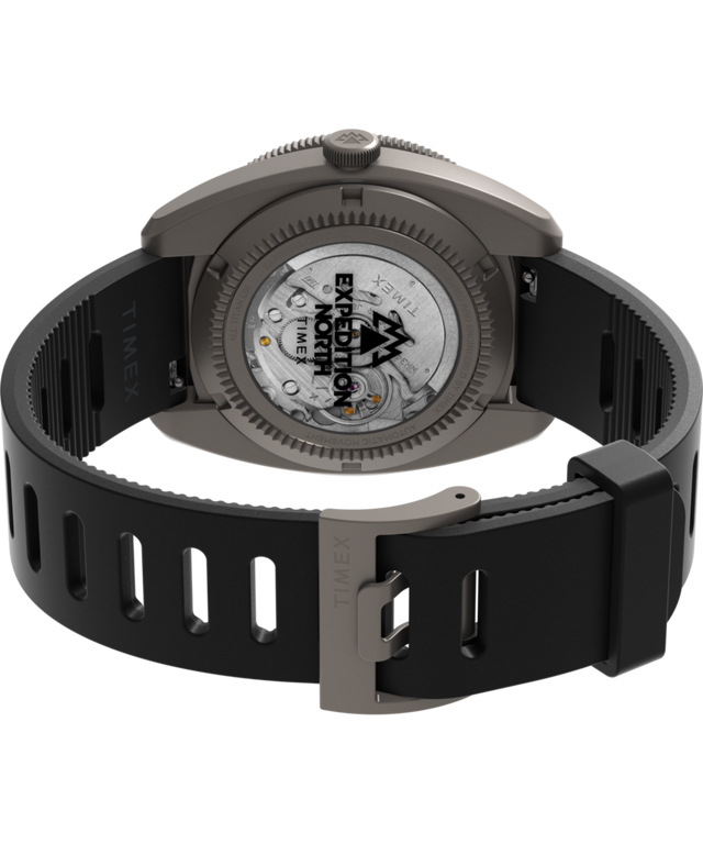 TW2W53000 Expedition GMT Titanium Automatic 41mm Silicone Strap Watch Caseback with Attachment Image