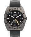 TW2W53000 Expedition® Pioneer Titanium Automatic GMT 41mm Silicone Strap Watch Primary Image
