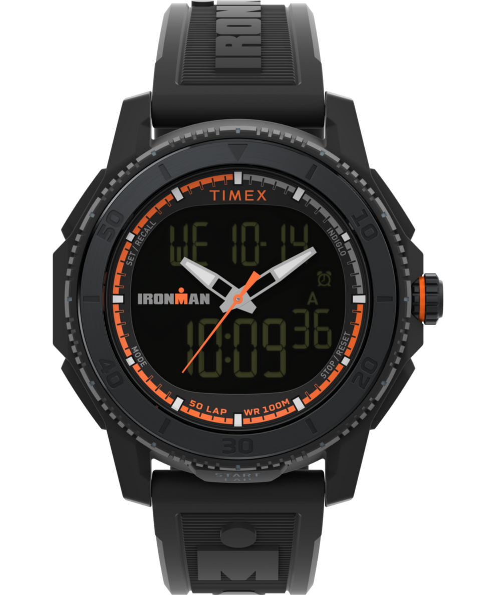 TIMEX® IRONMAN® Adrenaline Ana-digi PU Strap Watch