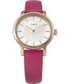 TW2W54700 Transcend 31mm Leather Strap Watch Campaign Key Silhouettes (Beauty shots) Image