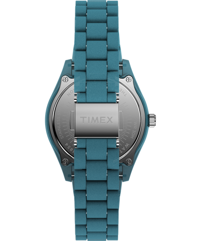 TW2W56400 Timex Legacy Ocean 37mm Recycled Plastic Bracelet Watch Strap Image