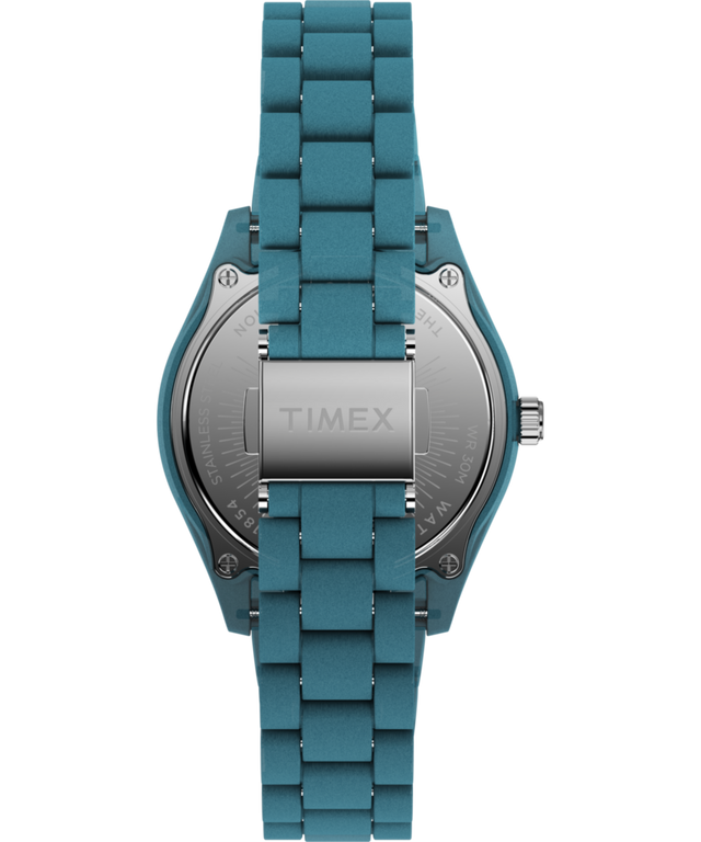 TW2W56400 Timex Legacy Ocean 37mm Recycled Plastic Bracelet Watch Strap Image