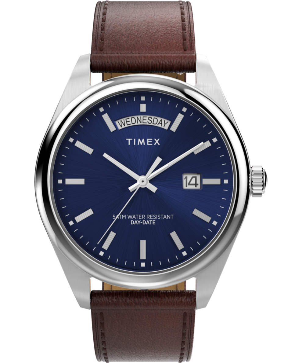 Timex Legacy 41mm Leather Strap Watch TW2W57200 Timex EU