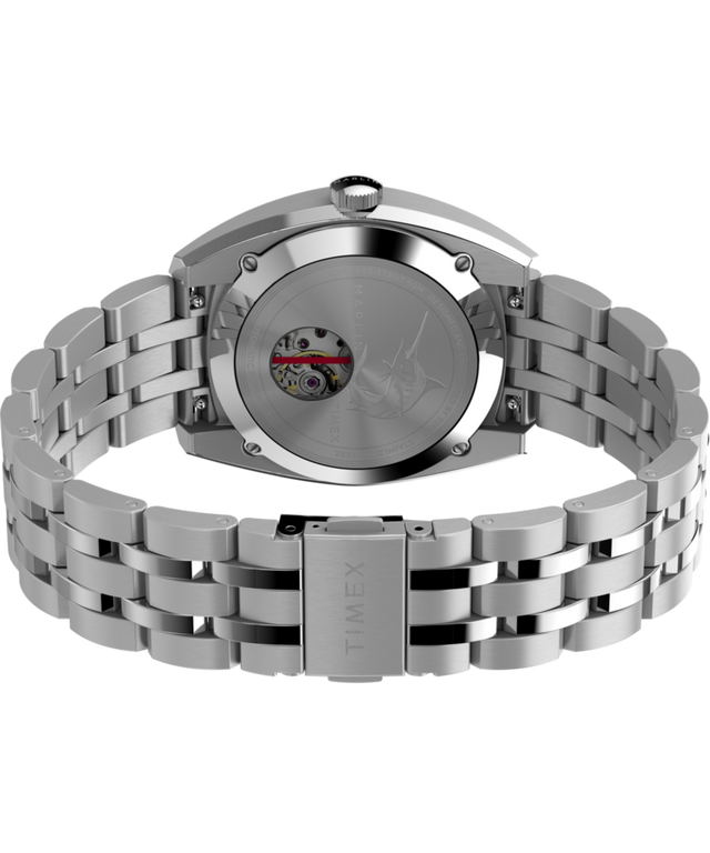 TW2W58800 Marlin® Automatic 39mm Stainless Steel Bracelet Watch Caseback with Attachment Image