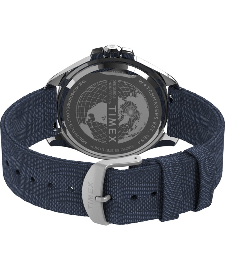Harborside Coast 44mm Recycled Fabric Strap Watch - TW2W62700 Harborside Coast 44mm Recycled Fabric Strap Watch - TW2W62700