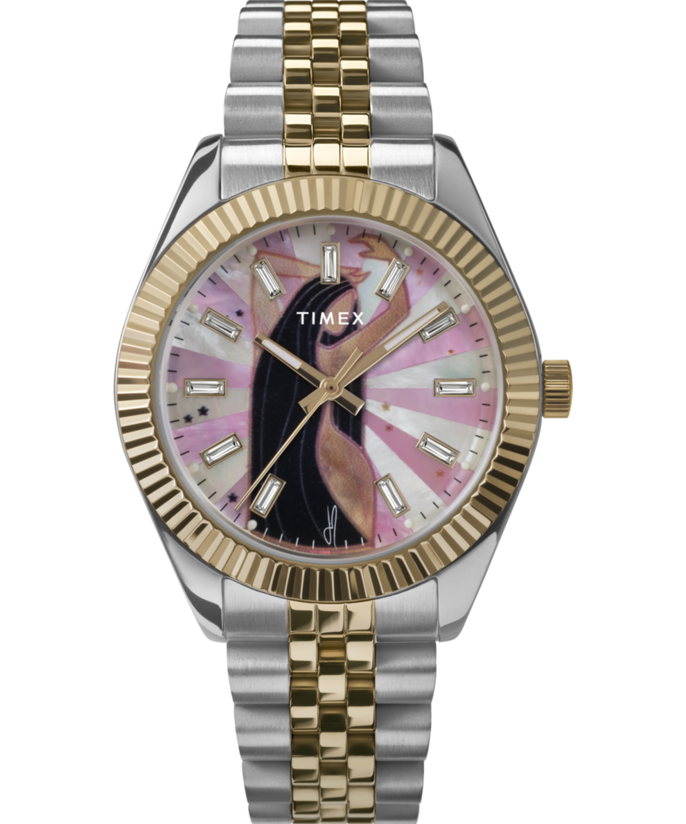 Timex x Jacquie Aiche 36mm Stainless Steel Bracelet Watch TW2W63700 Timex EU