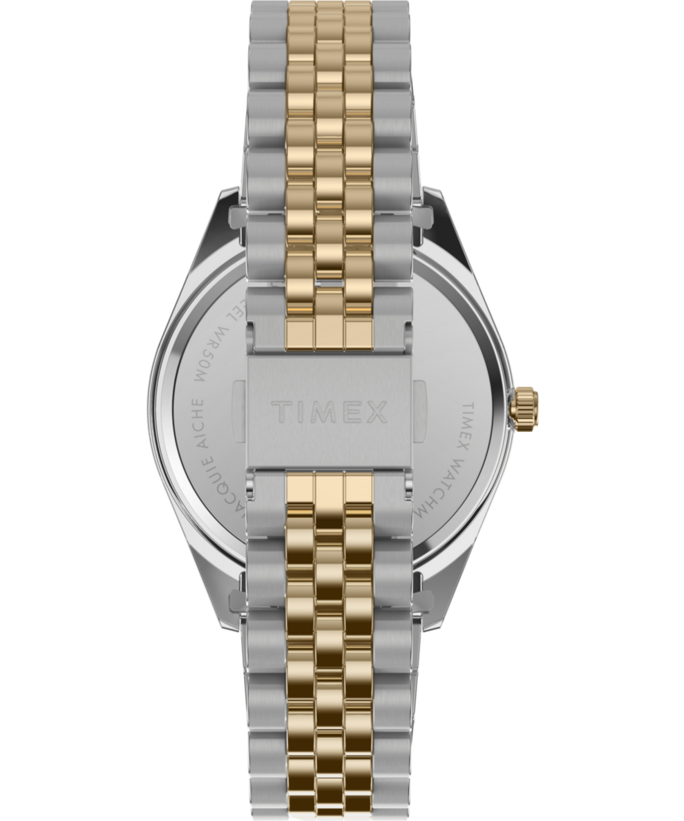 TW2W63700 Timex x Jacquie Aiche 36mm Stainless Steel Bracelet Watch Strap Image