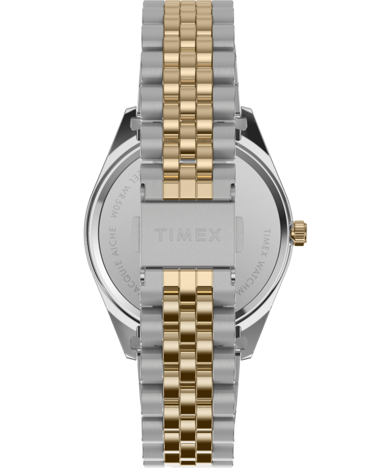 TW2W63700 Timex x Jacquie Aiche Musings 36mm Stainless Steel Bracelet Watch Strap Image