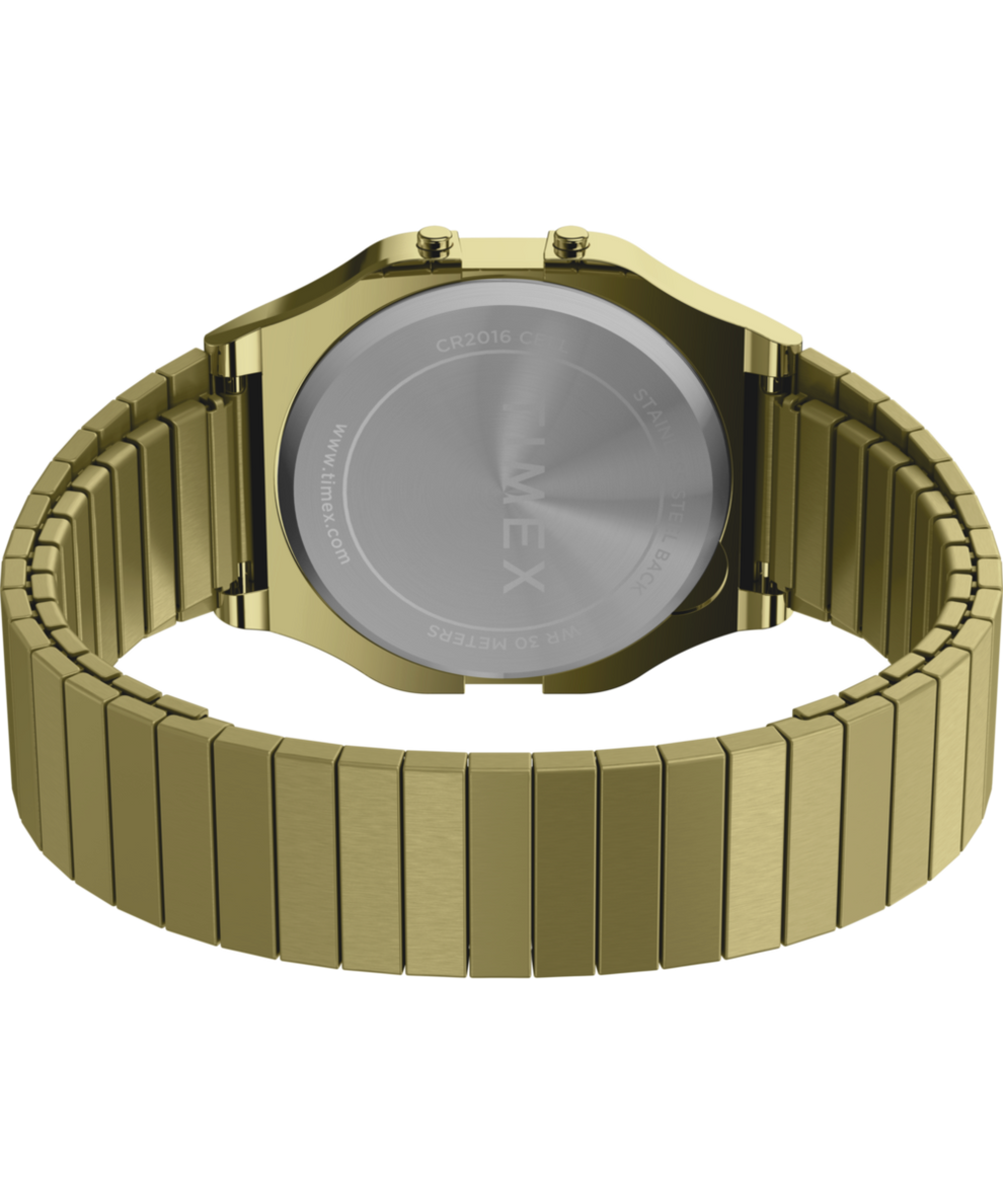 Timex gold stretch band watch hotsell