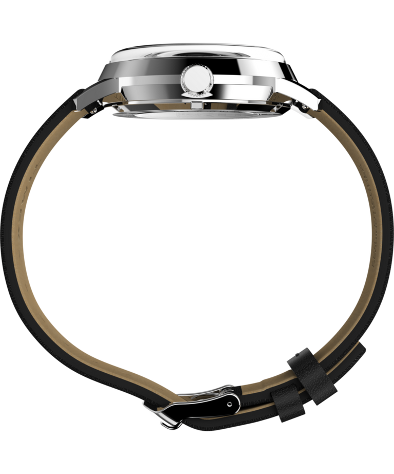 TW2W68800 Peanuts® x Timex Marlin® Automatic Saxophonist 40mm Leather Strap Watch Profile Image