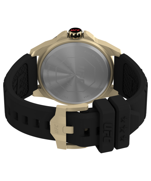 TW2W73600 Timex UFC Prospect 46mm Silicone Strap Watch Caseback with Attachment Image