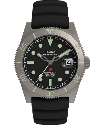 TW2W73800 Deepwater Reef 200 Titanium Automatic 41mm Synthetic Rubber Strap Watch  Primary Image