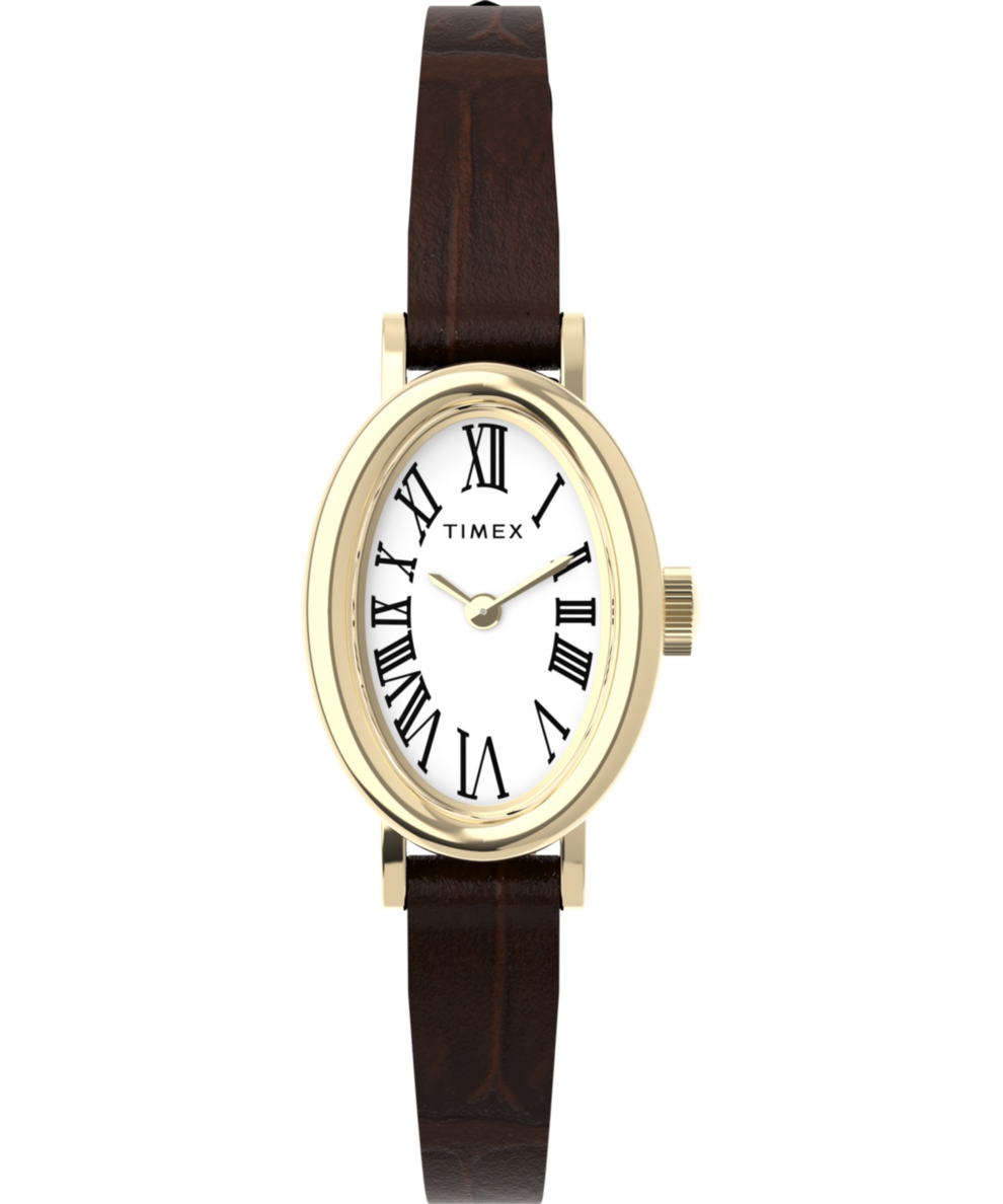 TW2W78500 Cavatina 19mm Leather Strap Watch Primary Image