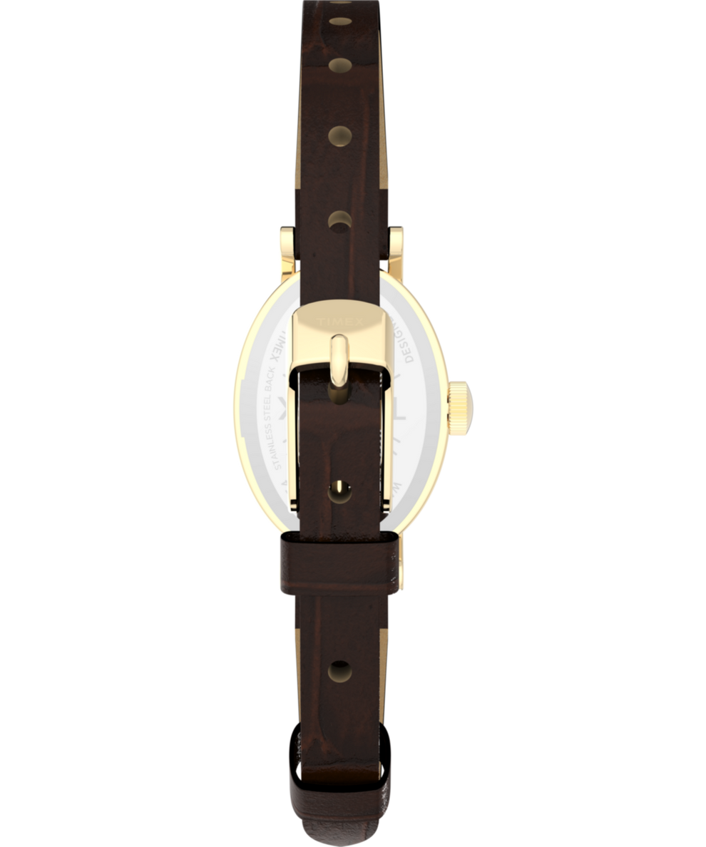 Cavatina 19mm Leather Strap Watch TW2W78500 Timex EU