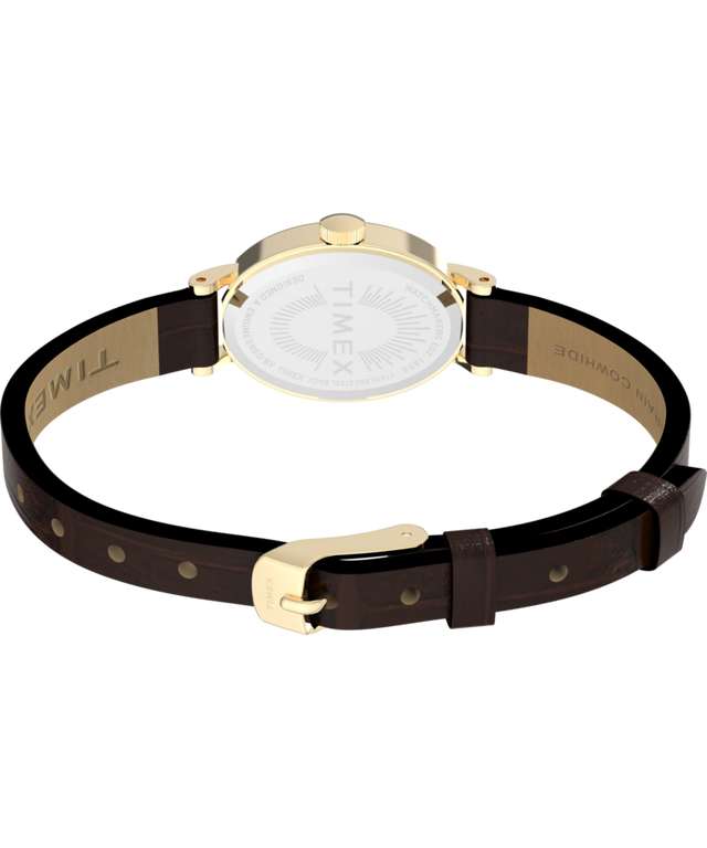 TW2W78500 Cavatina 19mm Leather Strap Watch Caseback with Attachment Image