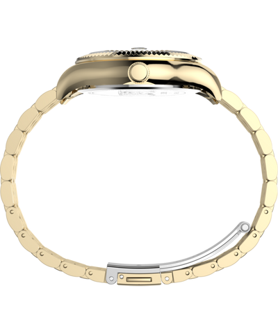 TW2W78700 Timex x Peanuts® Timex Legacy Roller Skating 34mm Stainless Steel Bracelet Watch   Profile Image