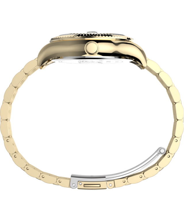 TW2W78700 Timex x Peanuts® Timex Legacy Roller Skating 34mm Stainless Steel Bracelet Watch   Profile Image