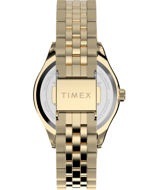 TW2W78700 Timex x Peanuts® Timex Legacy Roller Skating 34mm Stainless Steel Bracelet Watch   Strap Image