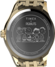 TW2W78700 Timex x Peanuts® Timex Legacy Roller Skating 34mm Stainless Steel Bracelet Watch   Caseback Image