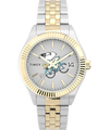 TW2W78800 Timex x Peanuts® Timex Legacy Bicycle 34mm Stainless Steel Bracelet Watch   Primary Image