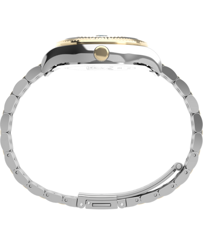 TW2W78800 Timex x Peanuts® Timex Legacy Bicycle 34mm Stainless Steel Bracelet Watch   Profile Image