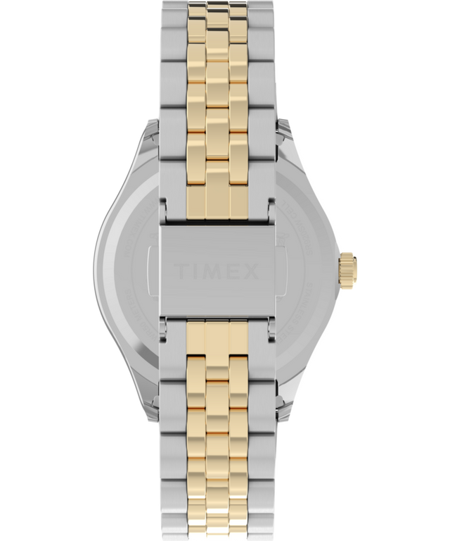 TW2W78800 Timex x Peanuts® Timex Legacy Bicycle 34mm Stainless Steel Bracelet Watch   Strap Image