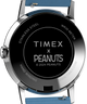 TW2W79400 Peanuts® x Timex Marlin® Hand-Wound Reissue 34mm Leather Strap Watch   Caseback Image