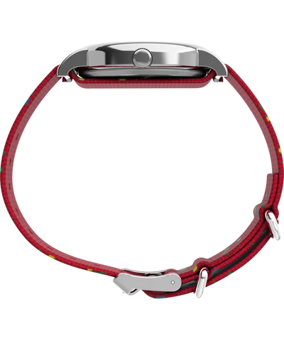 TW2W80800 Peanuts® x Timex Weekender Holiday 38mm Fabric Strap Watch Profile Image