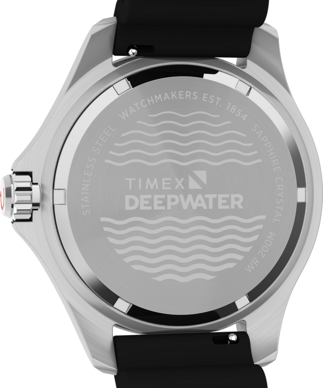 TW2W81600 Deepwater Meridian 200 44mm Synthetic Rubber Strap Watch  Caseback Image