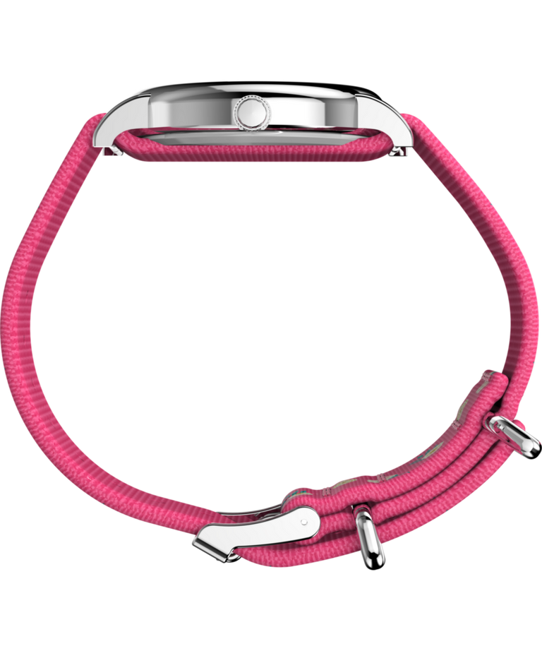 TW2W83100 Peanuts® x Timex Weekender Floral 38mm Fabric Strap Watch Profile Image