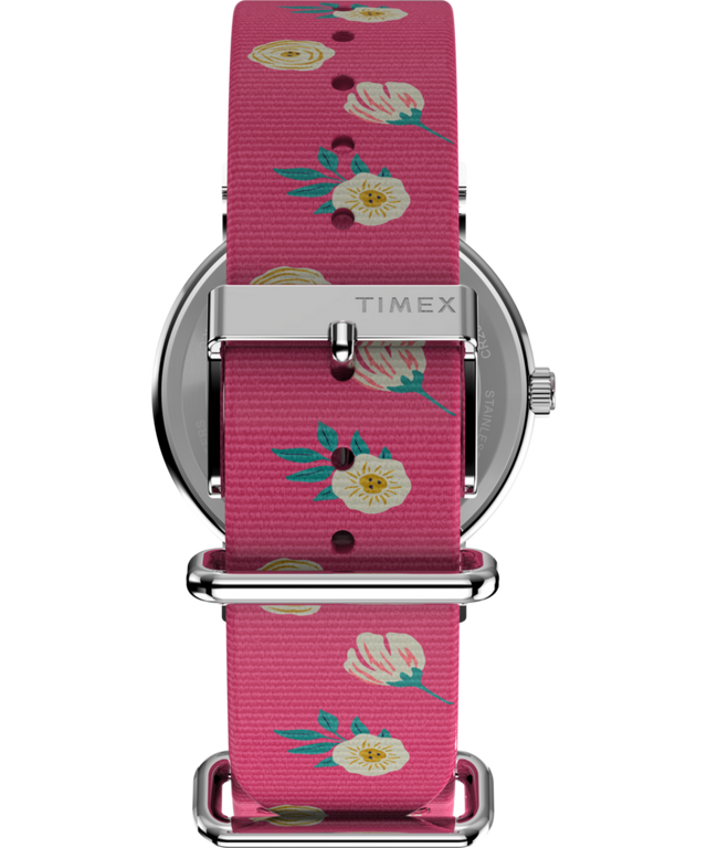 TW2W83100 Peanuts® x Timex Weekender Floral 38mm Fabric Strap Watch Strap Image