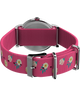 TW2W83100 Peanuts® x Timex Weekender Floral 38mm Fabric Strap Watch Caseback with Attachment Image