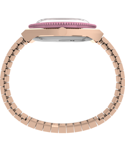 TW2W83800 Peanuts® Q Timex® In Bloom 36mm Stainless Steel Expansion Band Watch Profile Image