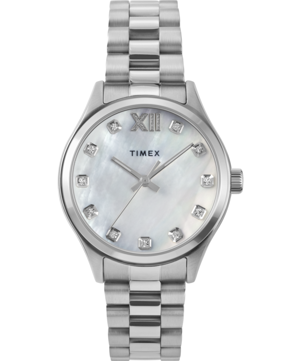 Timex Legacy 34mm Stainless Steel Bracelet Watch - TW2W85300