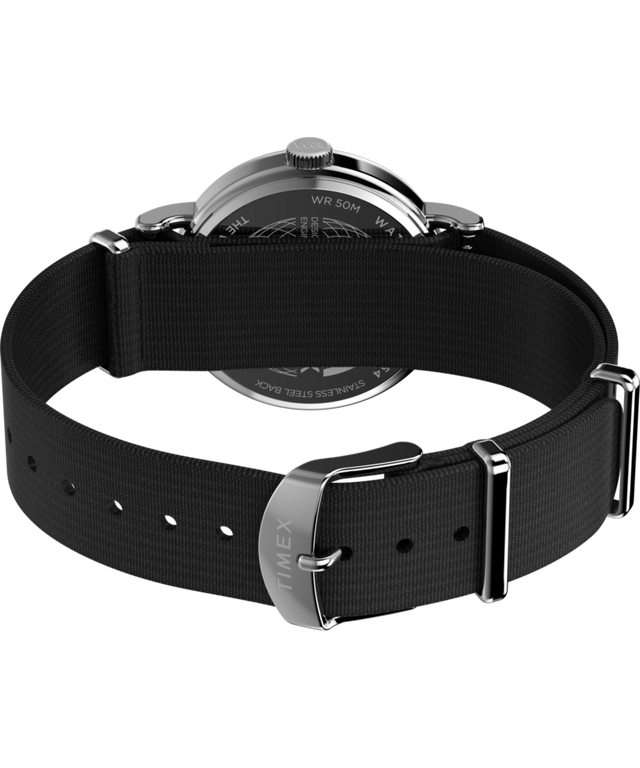 TW2W85700 Weekender 37mm Fabric Strap Watch  Caseback with Attachment Image