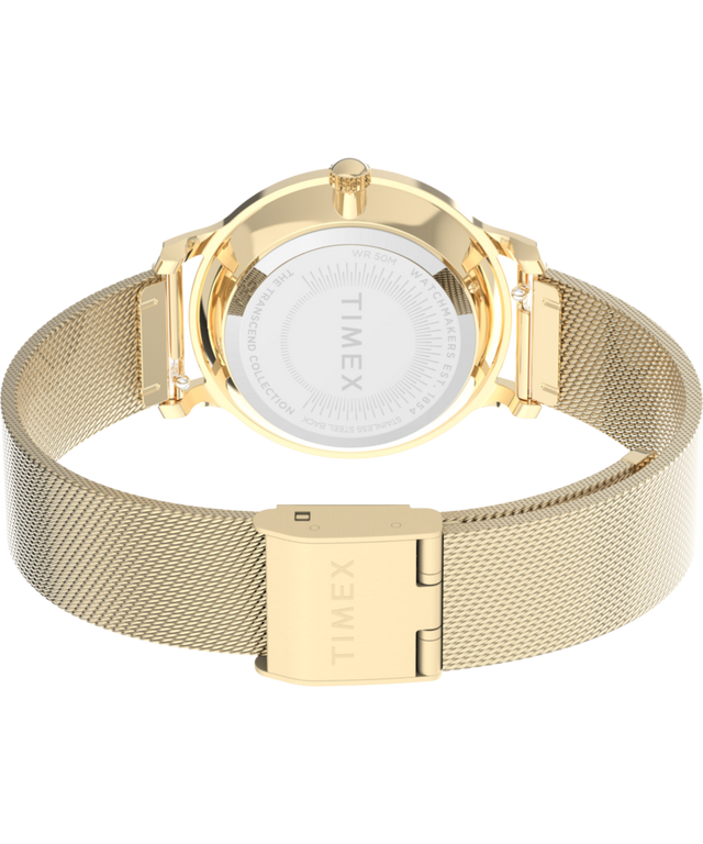 TW2W87300 Transcend 31mm Stainless Steel Mesh Band Watch Caseback with Attachment Image