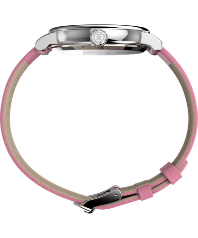 TW2W88900 Peanuts x Timex Standard Valentine's 40mm Leather Strap Watch Profile Image