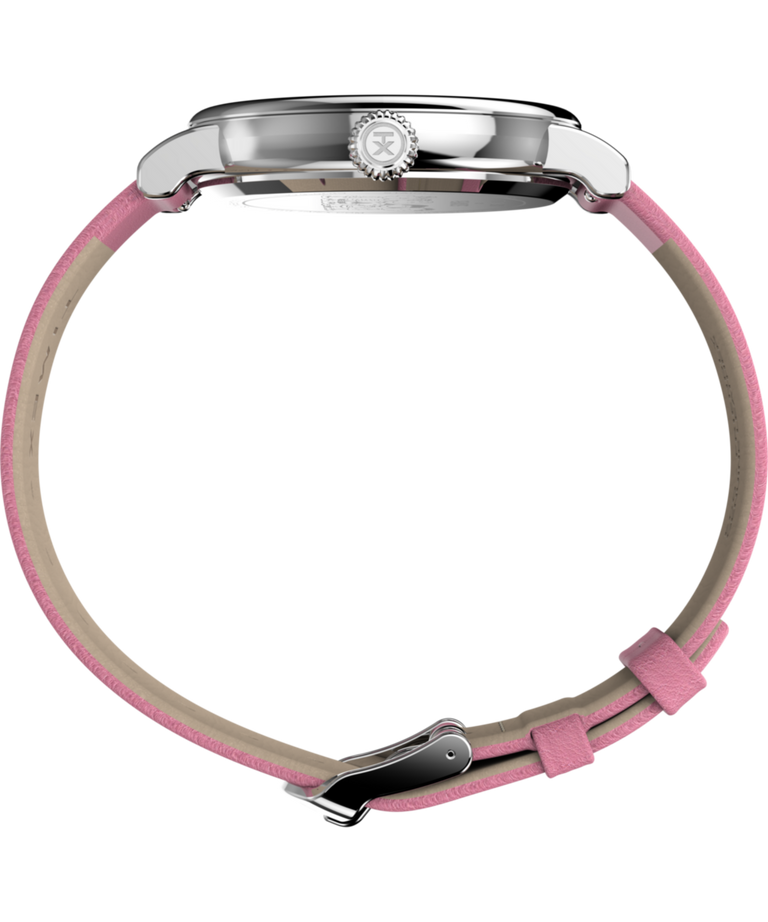 TW2W88900 Peanuts x Timex Standard Valentine's 40mm Leather Strap Watch Profile Image