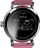 TW2W88900 Peanuts x Timex Standard Valentine's 40mm Leather Strap Watch Caseback Image