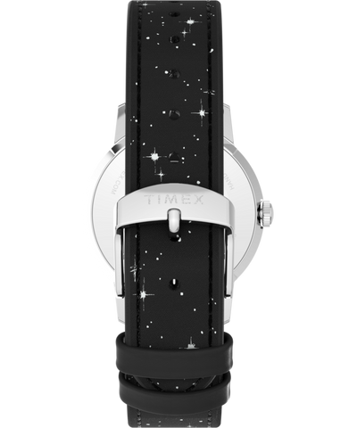 TW2W89700 Timex x Peanuts® Marlin® Hand-Wound Space 34mm Leather Strap Watch Strap Image