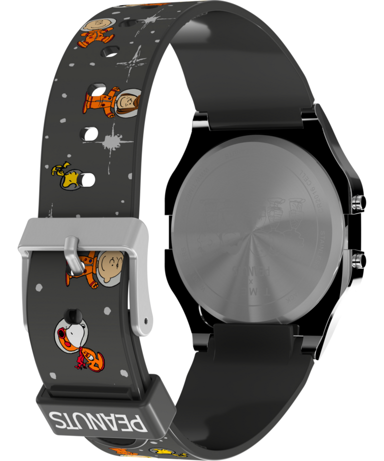 TW2W90100 Peanuts® x Timex T80 Peanuts Space 34mm Resin Strap Watch Caseback with Attachment Image